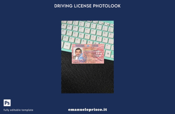 modello FRONTE photolook Uzbekistan DL stile verificato